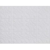 Empire 18.5" x 24.3" Vinyl Wall Paneling in White