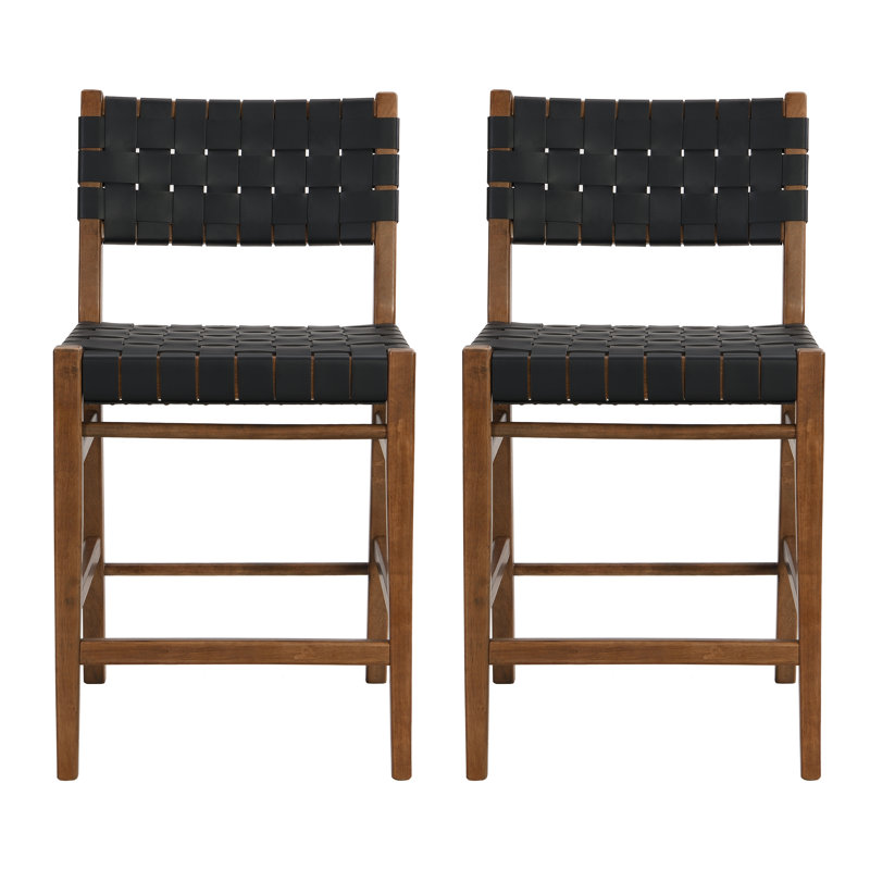 Tabouret Egremont, Noir / brun