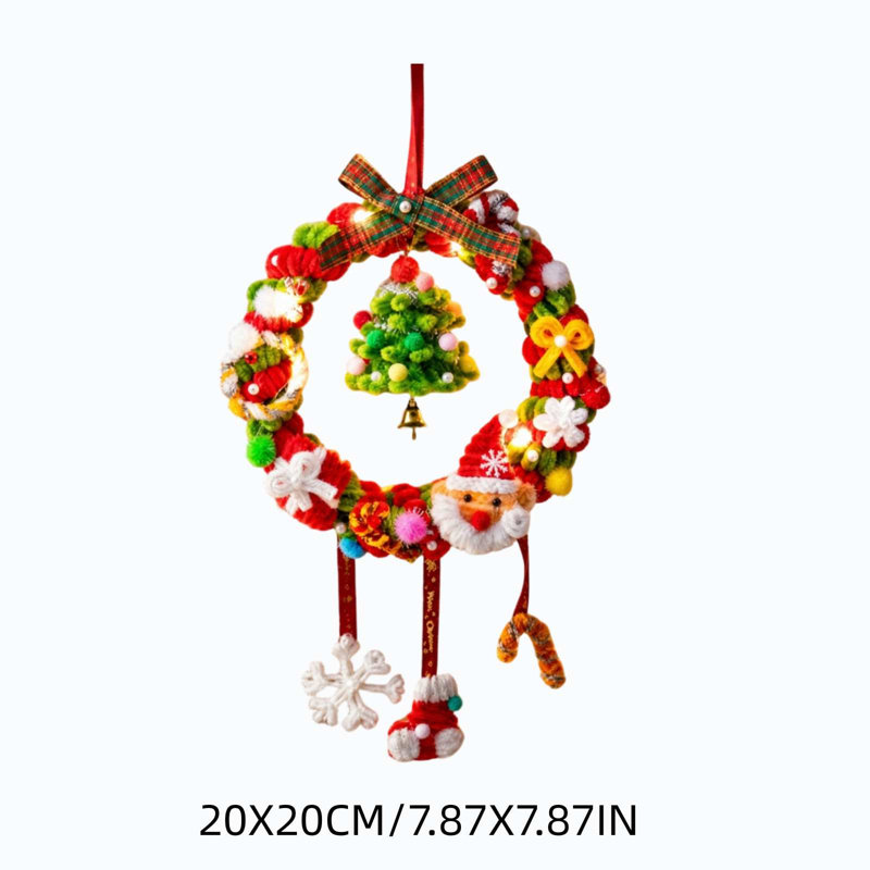 Décorations de Noël Premiums Christmas Wreath, B