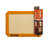Silpat Premium Non-Stick Silicone Petite Jelly Roll Baking Mat, 8"x11.5", Orange