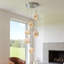 6 - Light Stainless Steel Chandelier Pendant
