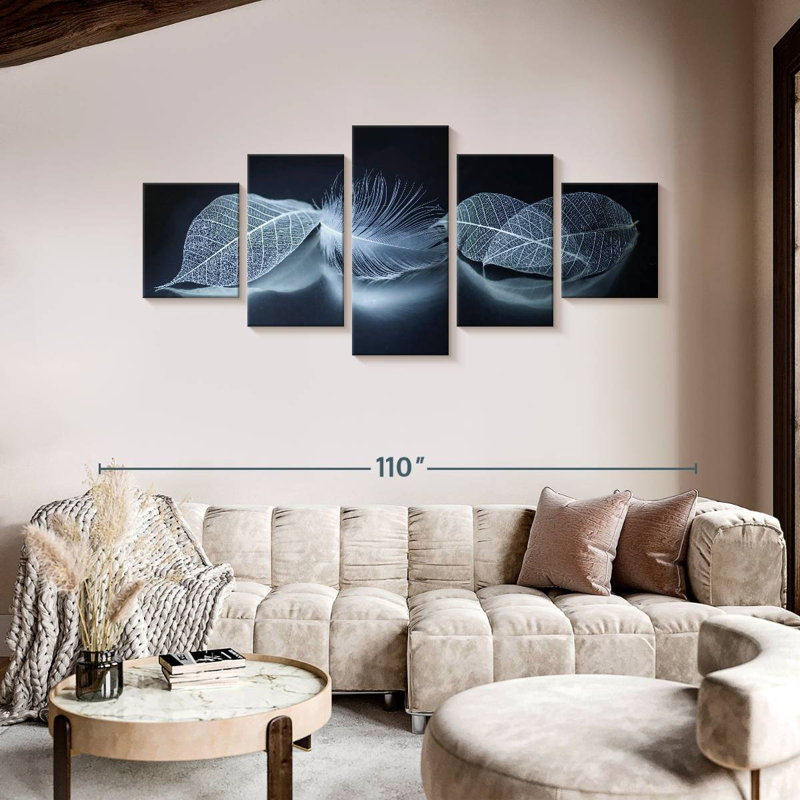 Fallen Leaves, 42" H x 92" W
