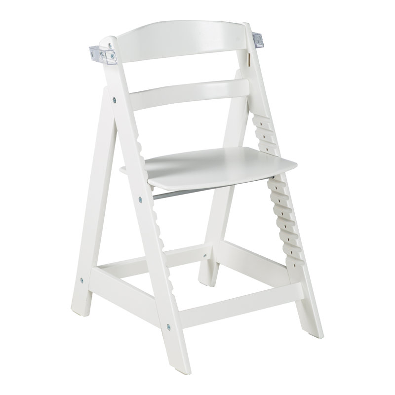 Sit Up High Chair, White