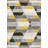 Fayma Retro Diamonds Geometric Yellow/Gray/Cream Rug-293255654