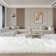 Mamduh Handmade Shag Faux Sheepskin White Rug