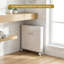 Foldable Laundry Basket with Wheels-491334372-491334378