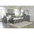 Gray Wooden Nightstand With 2 Drawers For Bedroom - Rustic Touch Design In Wood Vibe Character Flair Appeal