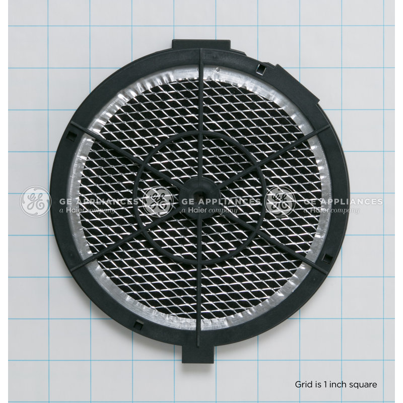 Monogram 36" Island Pyramid Chimney Vent Hood With Air Quality Sensors, 8", Recirculating, Integral