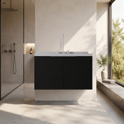 Freestanding Standard With Stone Top