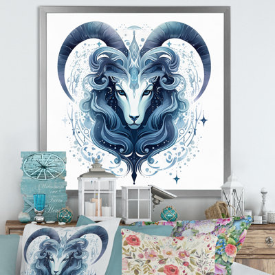 Taureau signe du zodiaque III - reproduction sur toile