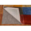 Tapis indien à carreaux moderne