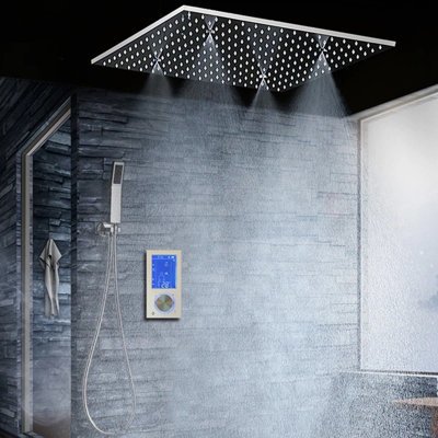Flagstaff Digital Touch Panel Thermostatic Shower Set