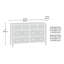 Commode 6 tiroirs Audrionna