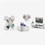 Meuble télé avec meuble télé 4 niveaux Furnis Home Store-1218320190