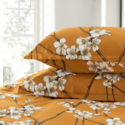 Almond Blossom Cotton Sateen Duvet Cover