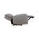 Alonzo 38" Upholstered Zero Gravity Power Recliner with Adjustable Headrest with Flared Arms
