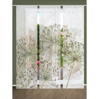 Campa Semi Sheer Sliding Panel