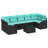  Sofa Set With Cushion 8 Pcs Poly Rattan-745633586