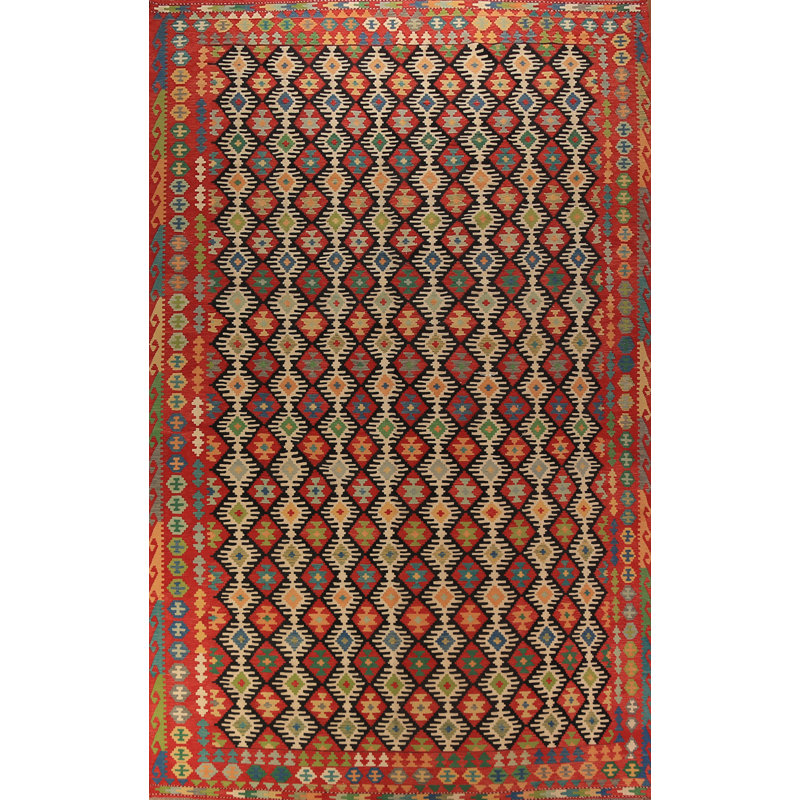 Tapis oriental Kilim en laine All-Over