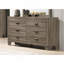 Mobilier de chambre rustique en bois avec commode et commode à tiroirs 1 pièce Rustic