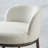  Gelder 26.5" Upholstered Counter Stool with Bronze Hammered Metal Legs & Curved Low Back for Kitchen Island-1730777287