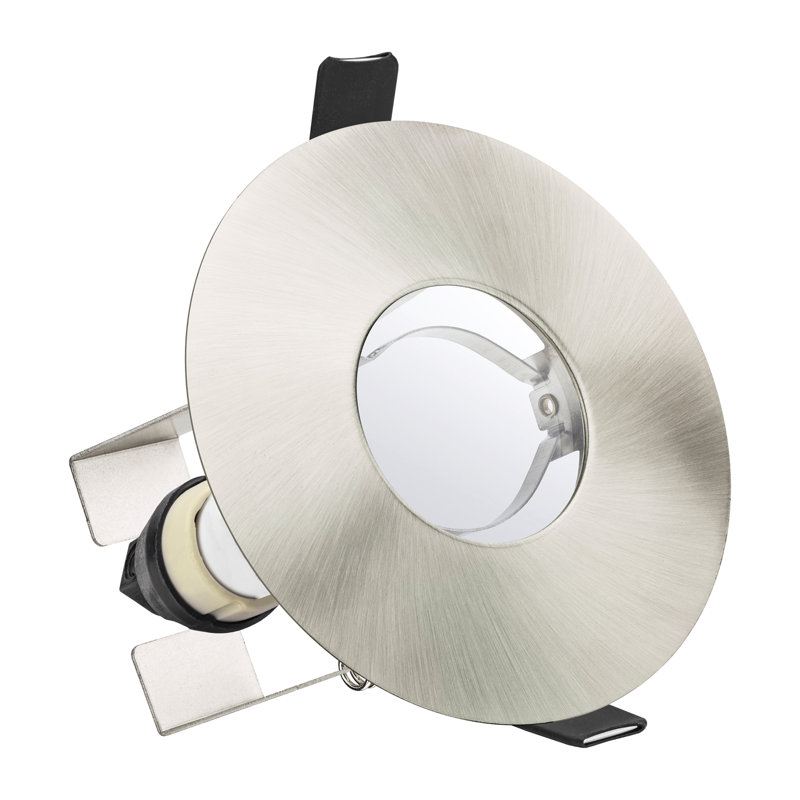 4.4" LED Recessed Lighting Kit, Satin Nickel