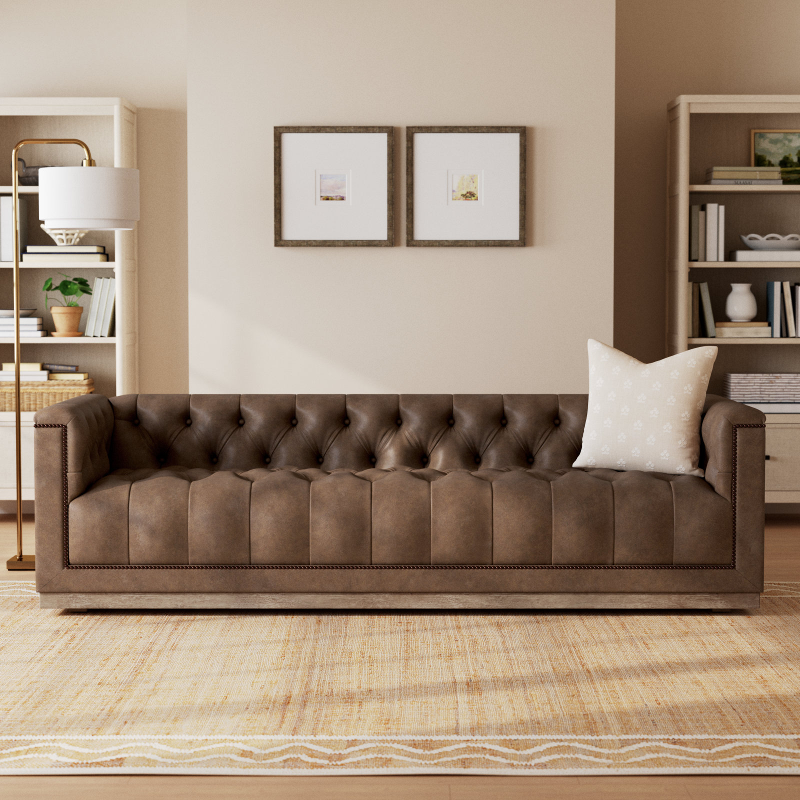 Byer 95'' Upholstered Sofa