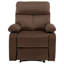 Petit fauteuil inclinable manuel pour adultes, velours-903371602