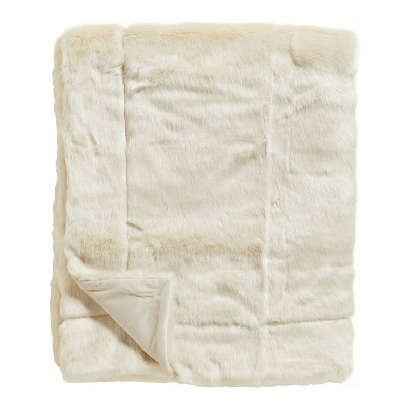 Aries Throw Blanket, Off-White