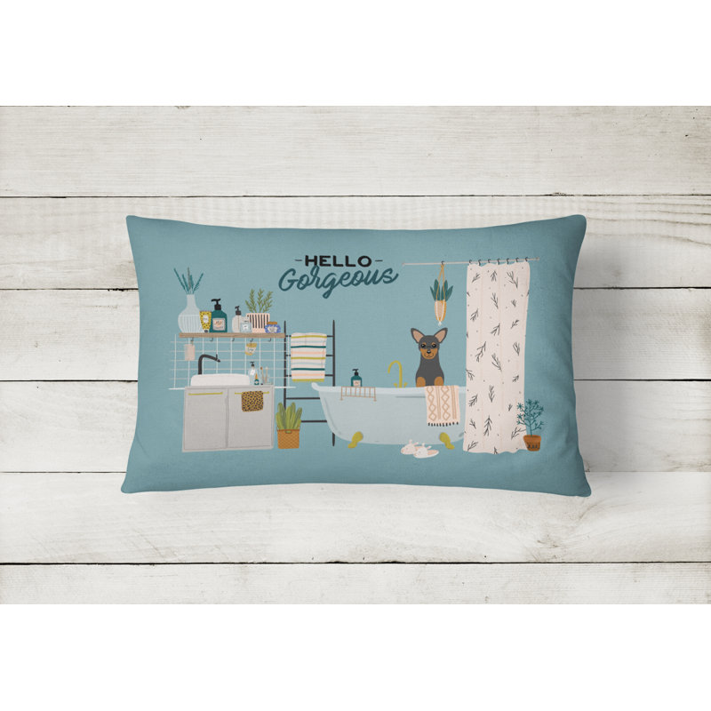  Housse et insert de coussin d'extérieur pour l'extérieur, Manchester Terrier