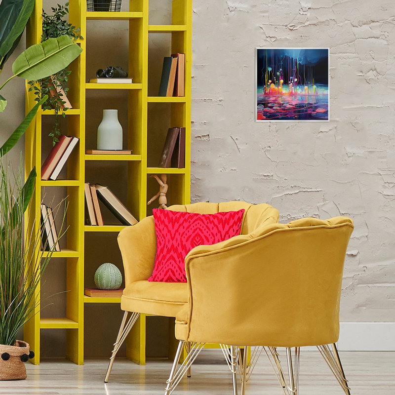 Art mural abstrait abstrait mystique paysage par Nuk Nalandro