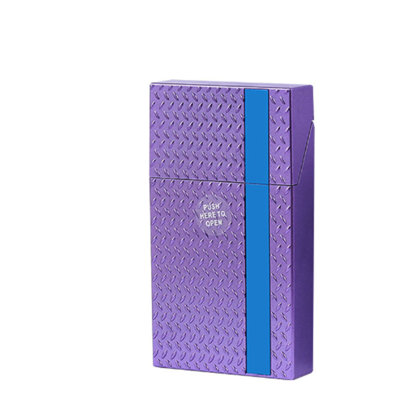 a Holder  Thin Vertical Striped Plastic  Case Portable  Case  Case Pocket  Storage Box