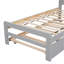 Structure de lit plateforme moderne avec lit gigogne-1517268155