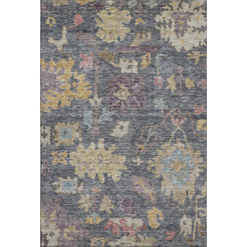 Tapis mondial de qualité supérieure lavable à la machine Konopka AMF1108, Rectangle 10 pi x 14 pi