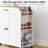 Aquisha 33.8" Rolling Kitchen Island with Power Outlet-823949236