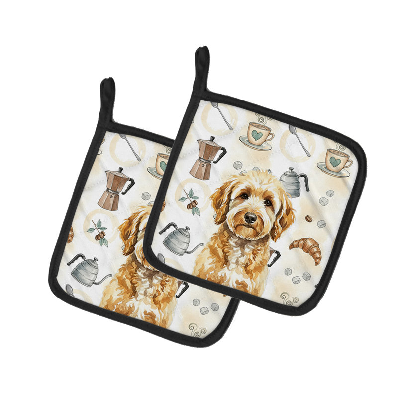 Paire de poignées Goldendoodle