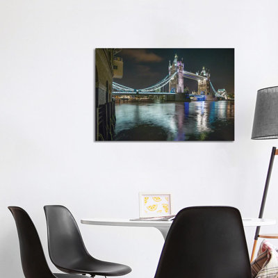 Tower Bridge, London 1 Piece Wrapped Canvas Wall Art