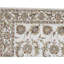 Tapis beige noué à la main de haute qualité