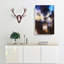 Splatter Of Paint In Abstract - Wrapped Canvas Print-55340026