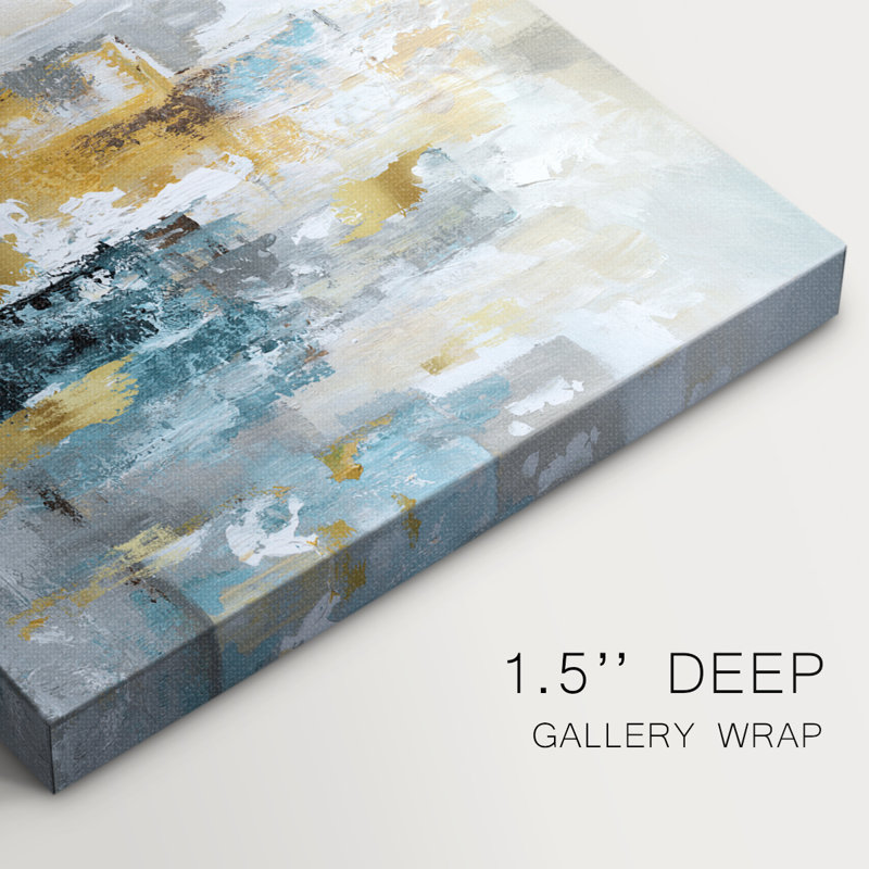 City Views II -Gallery Wrapped Cavas, 18" H x 27" W