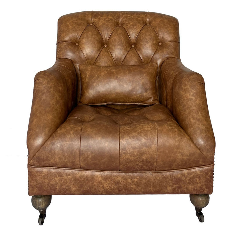 Grand Oaks Nino Leather Arm Chair