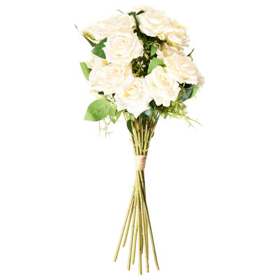 Fabric Rose Arrangement