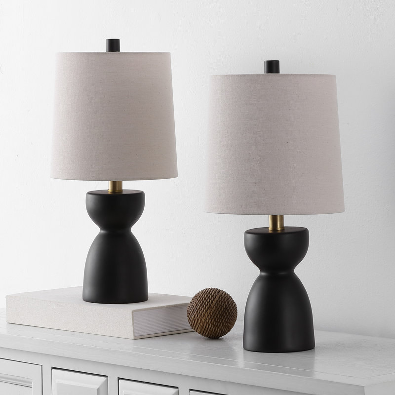 Leola 21 Inch Resin/Rattan Table Lamp