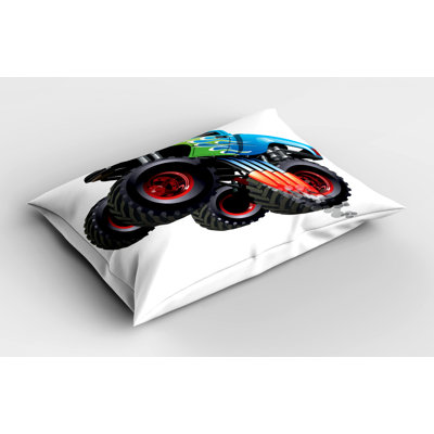 Truck Polyester Sham Set
