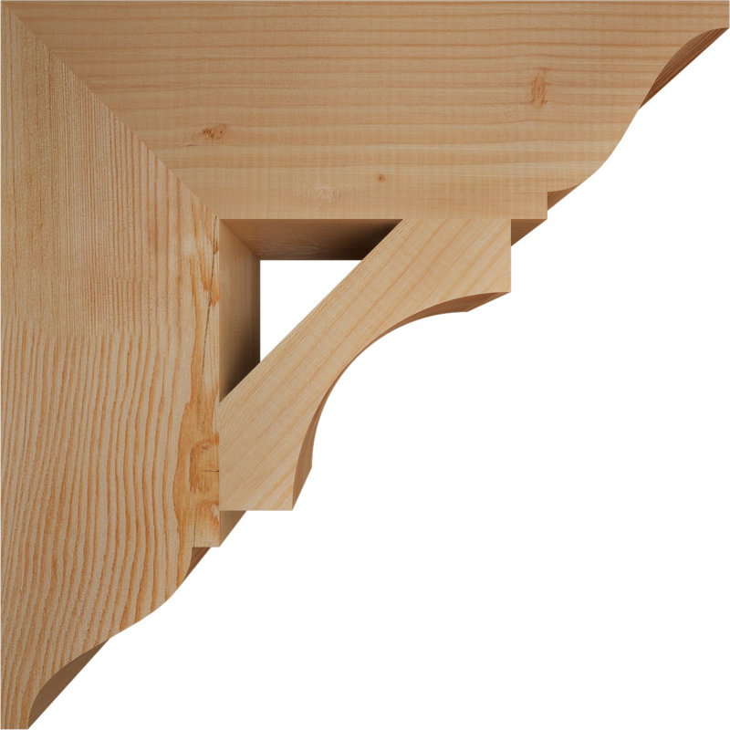 Support traditionnel Westlake, Lisse, H 20 po x l 5,5 po x P 20 po, Douglas