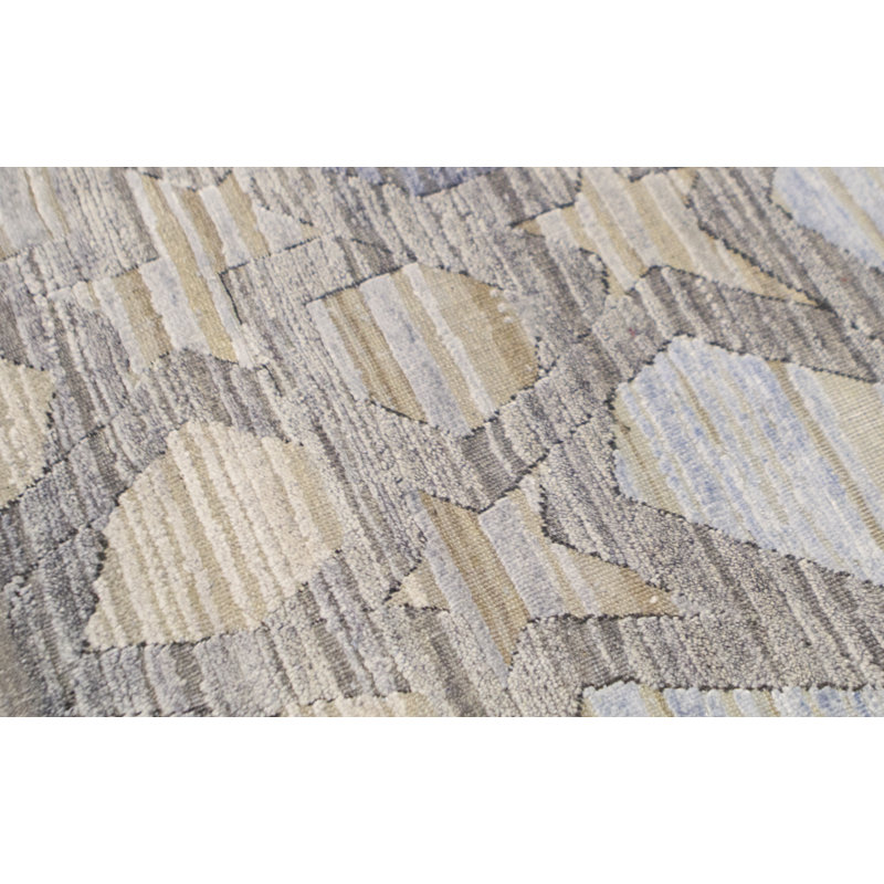 Canterbury Hand-Knotted High-Quality Gray Area Rug
