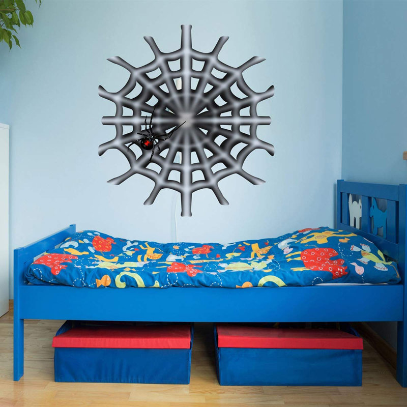Décalcomanie murale en toile veuve Watanabe, H 41 po x l 36 po