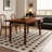 Brown Rectangular Solid Dining Table For Dining Room/Kitchen-1012326507