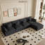Canapé modulaire rembourré avec repose-pieds-110374989-110374988
