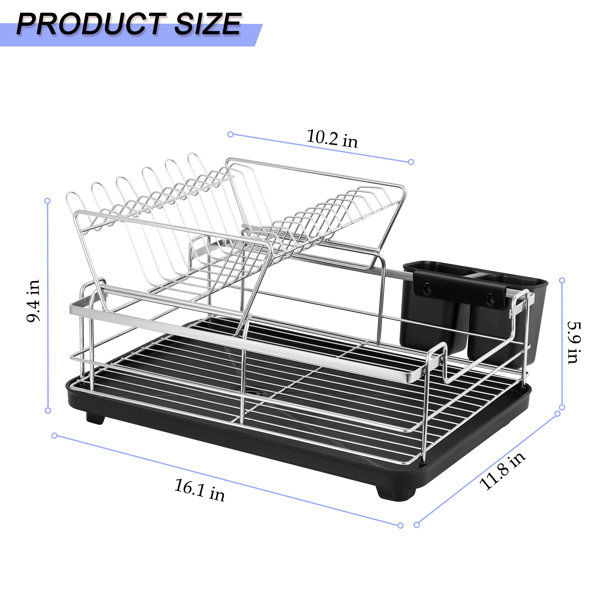 Silicone Drip Tray Haitral Finish/Color: Black